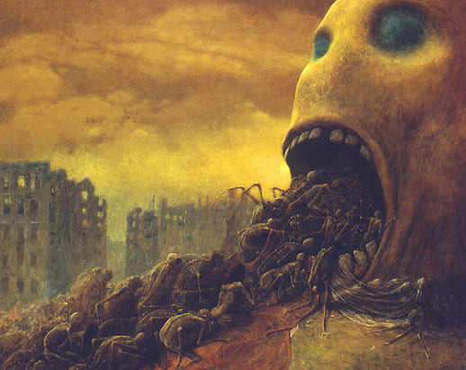 Obra de Zdzislaw Beksinski